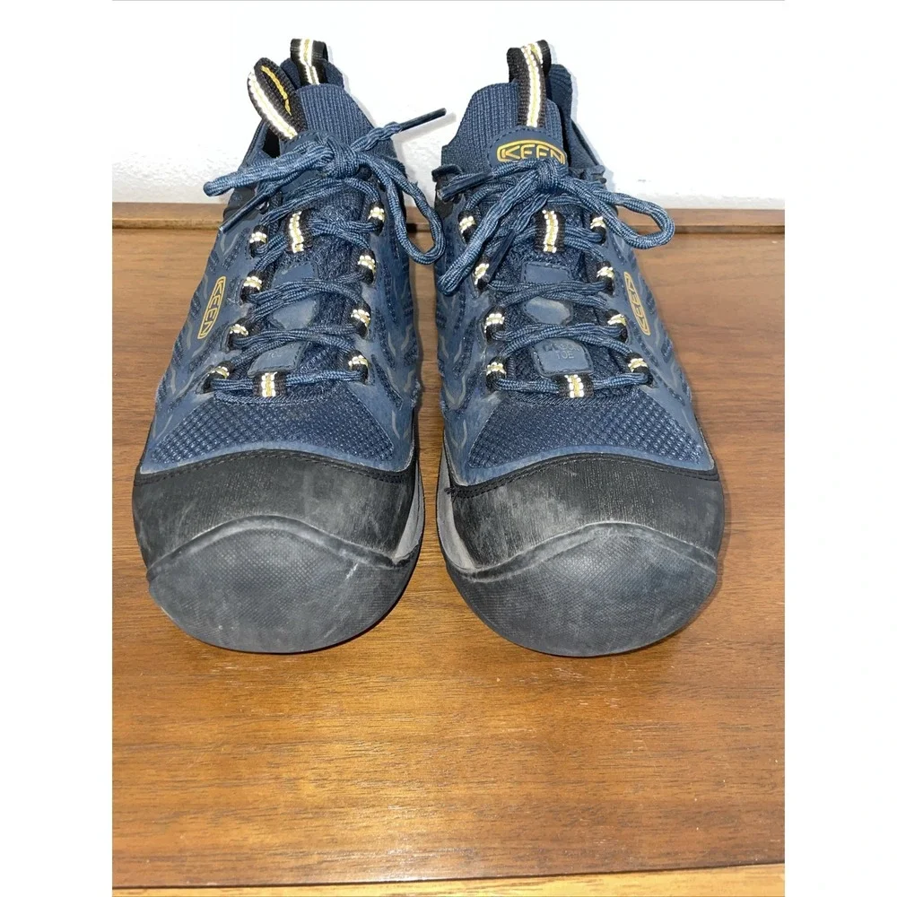 KEEN Z5018 Utility Flint II Sport Men's sneakers Midnight‎ Navy/Steel Size 10D